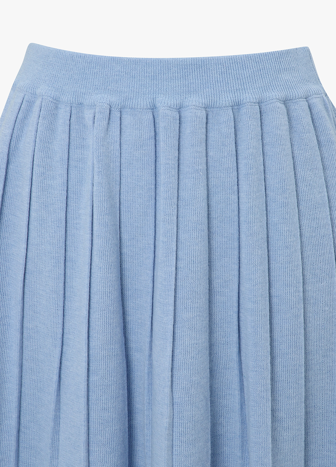 [시즌오프]니트 플리츠 미니 스커트_LIGHT BLUE_13