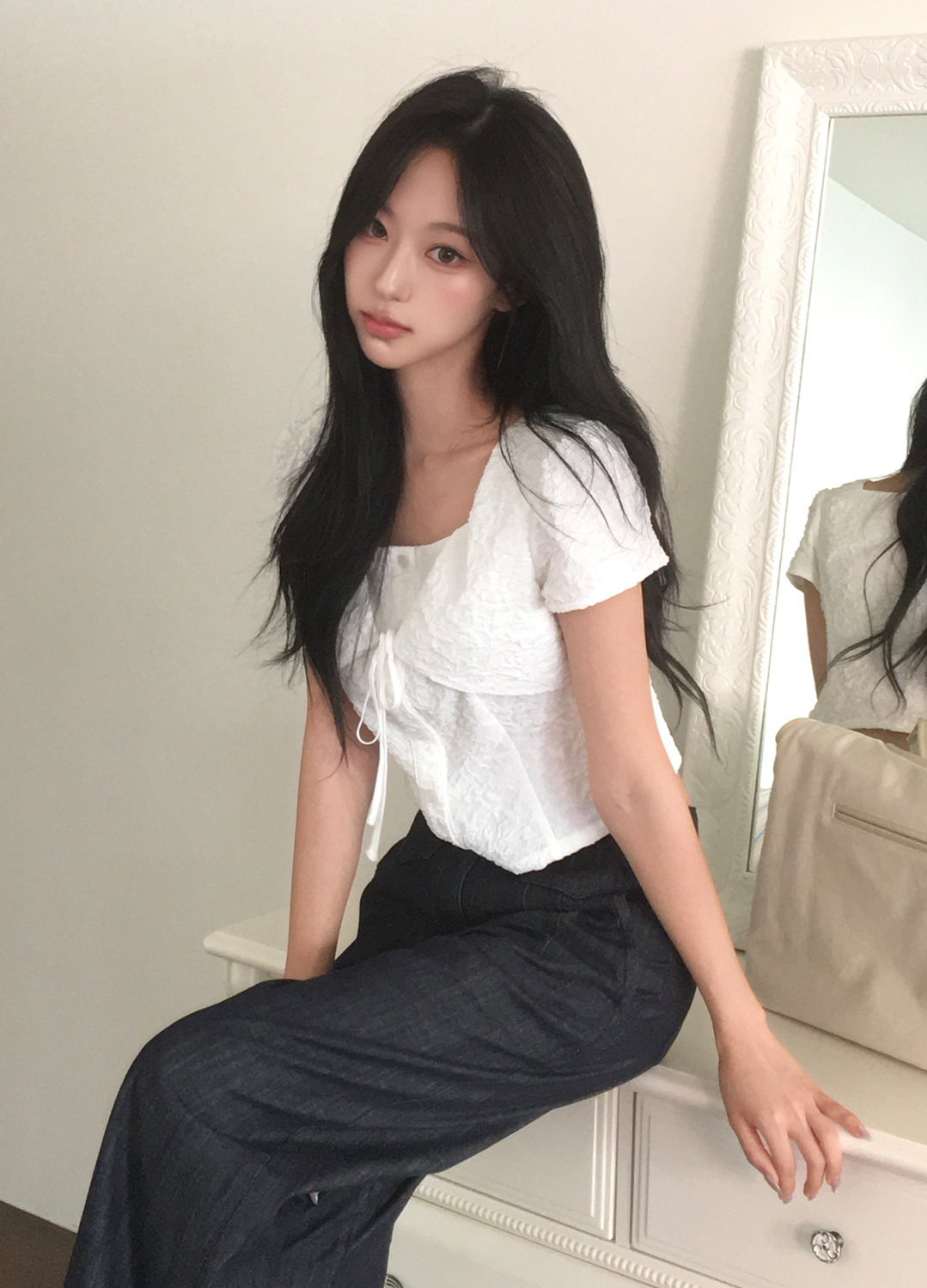 투버튼 와이드 데님 팬츠_INDIGO_10