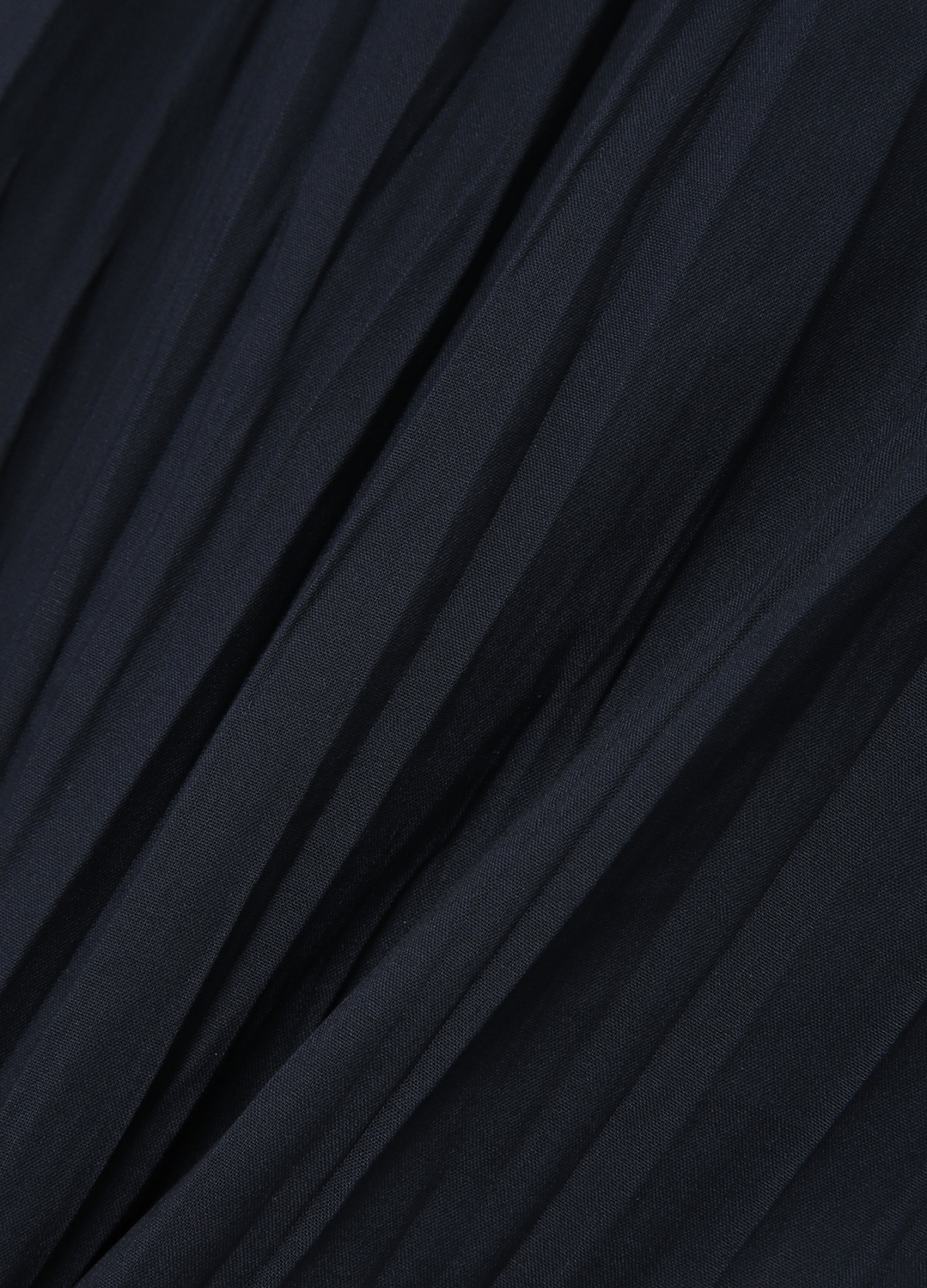 볼륨 슬리브 블라우스_DARK NAVY_15