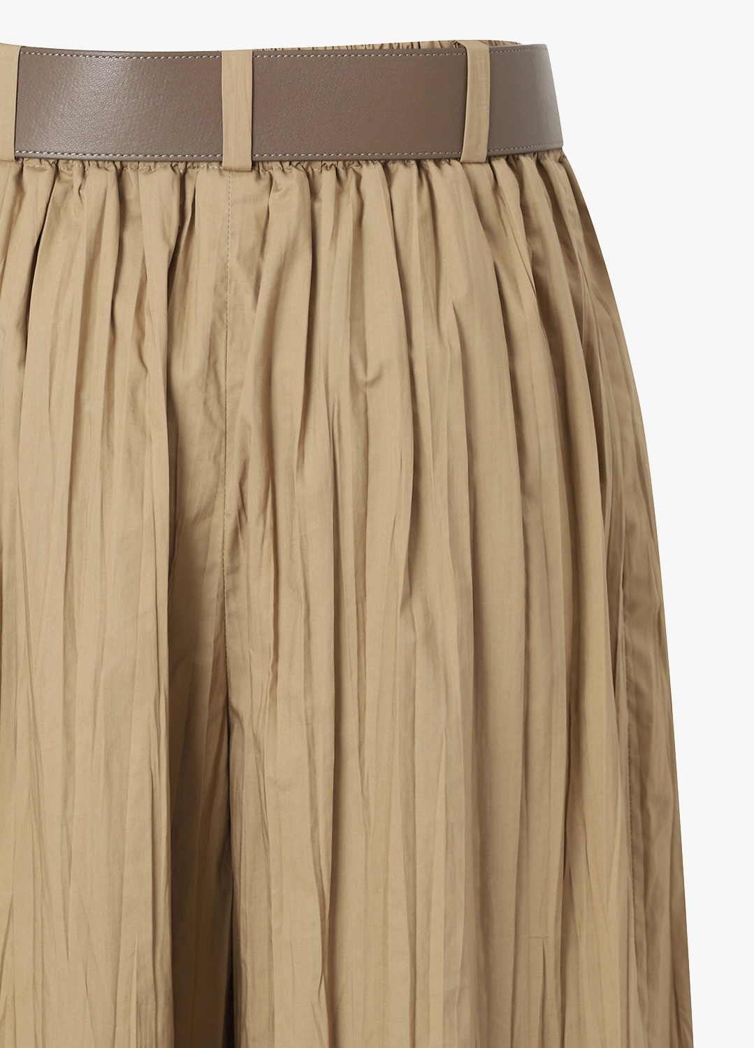 투턱 디테일 와이드 팬츠_KHAKI BEIGE_14