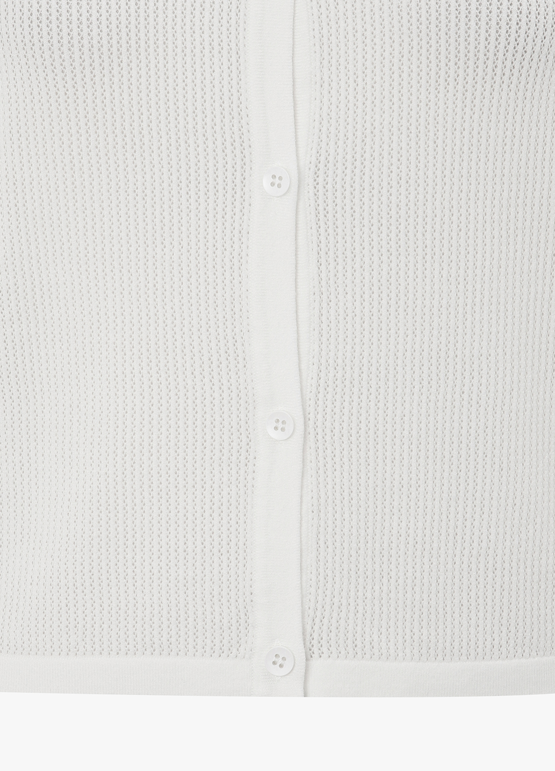 로고 포인트 크롭 니트 가디건_WHITE_12