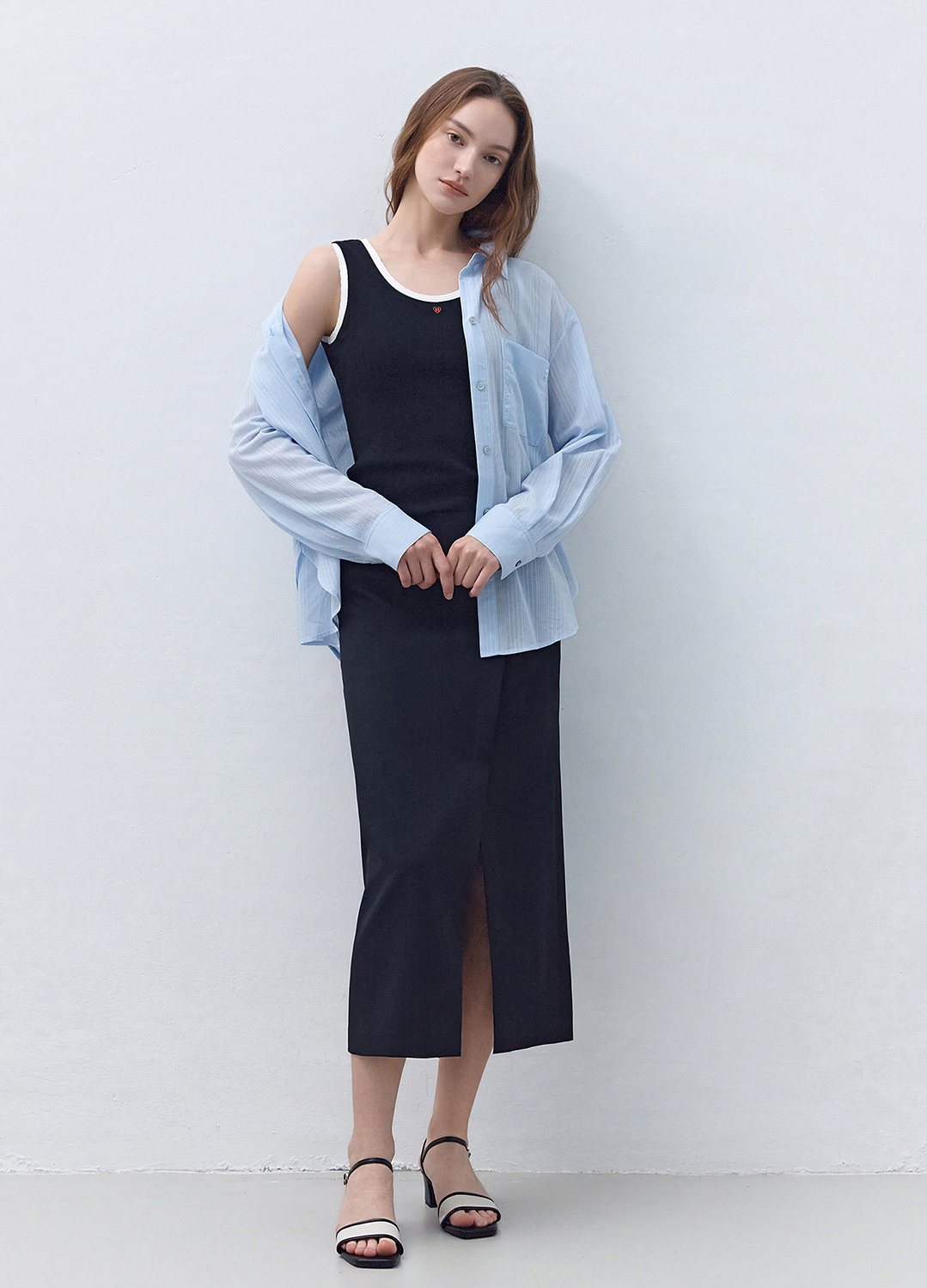 스트라이프 시어 셔츠_SKY BLUE_8