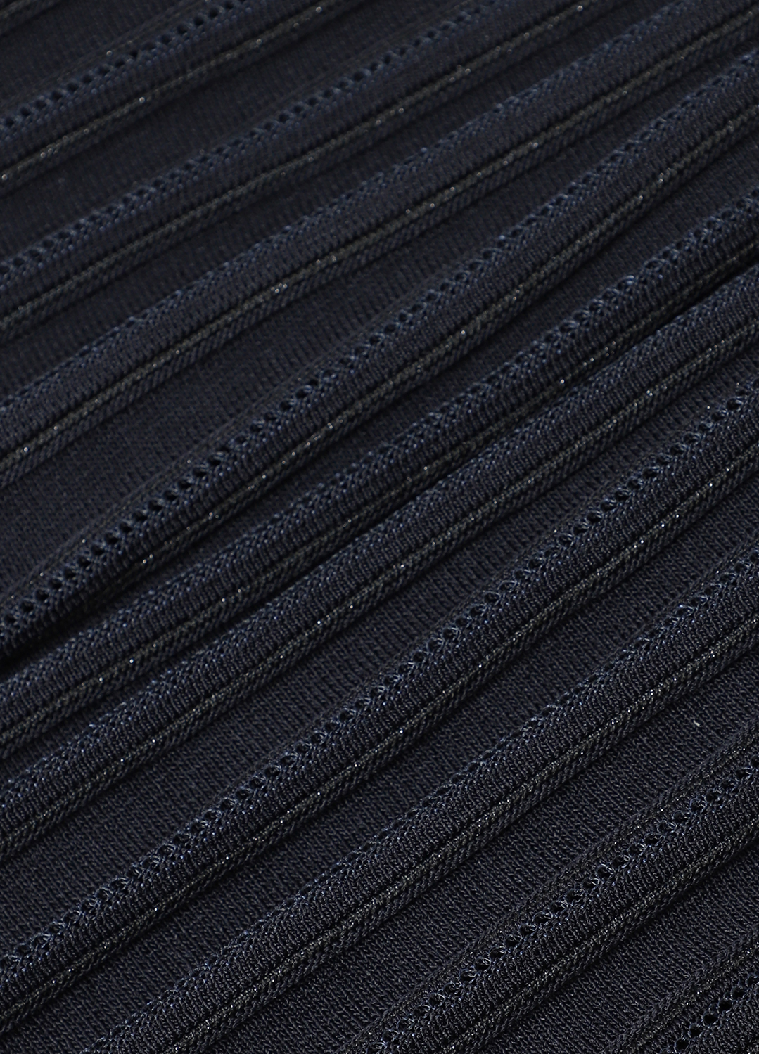 플리츠 롱 스커트_DARK NAVY_15