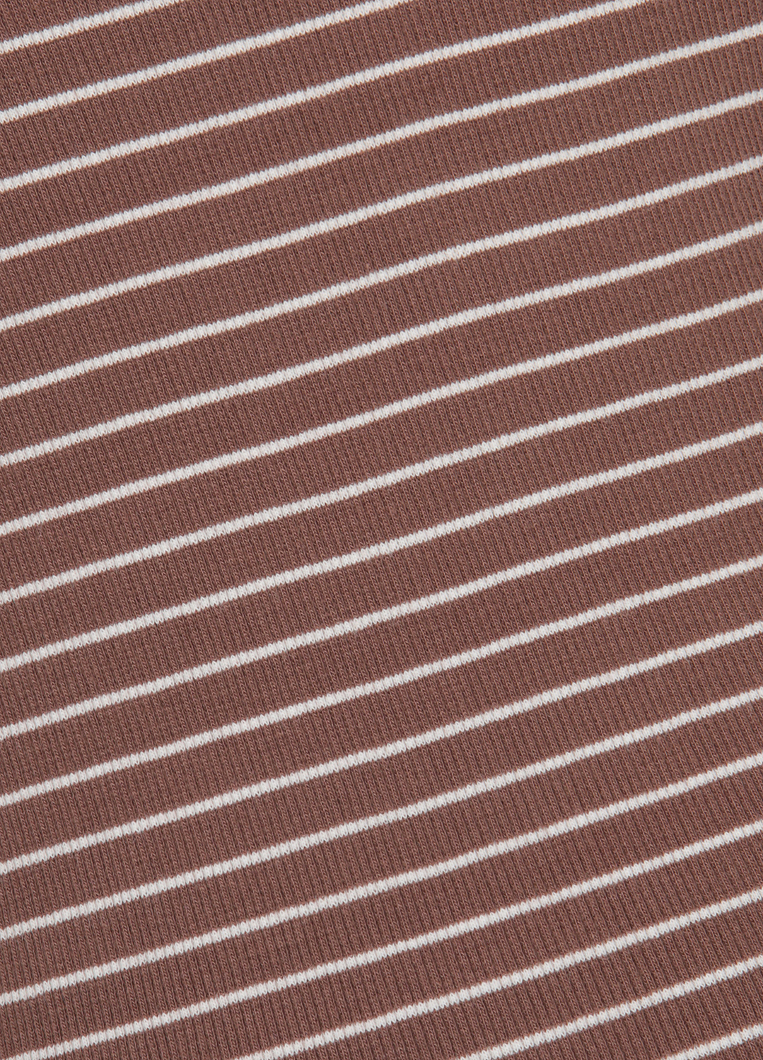 스트라이프 오프숄더 티셔츠_BROWN_18