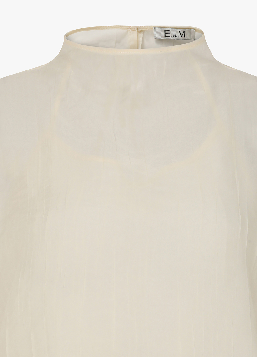 [시즌오프]시어 슬리브리스 블라우스_LIGHT BEIGE_18