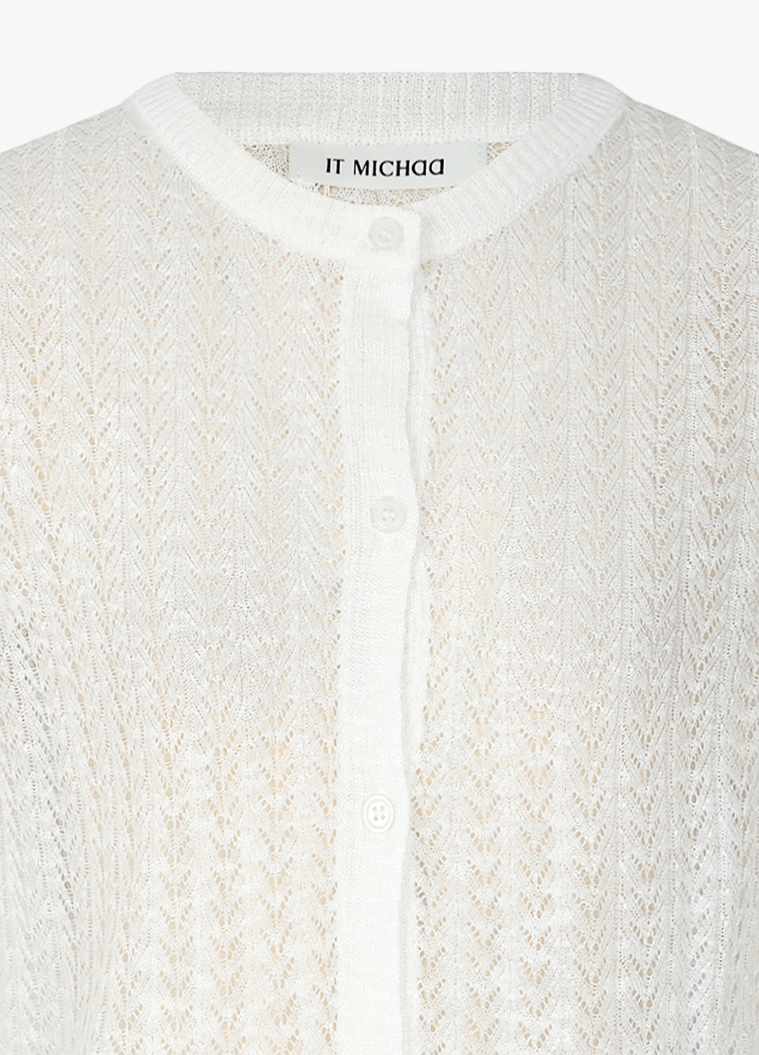 [Exclusive]라운드넥 시어 니트 가디건_IVORY_17