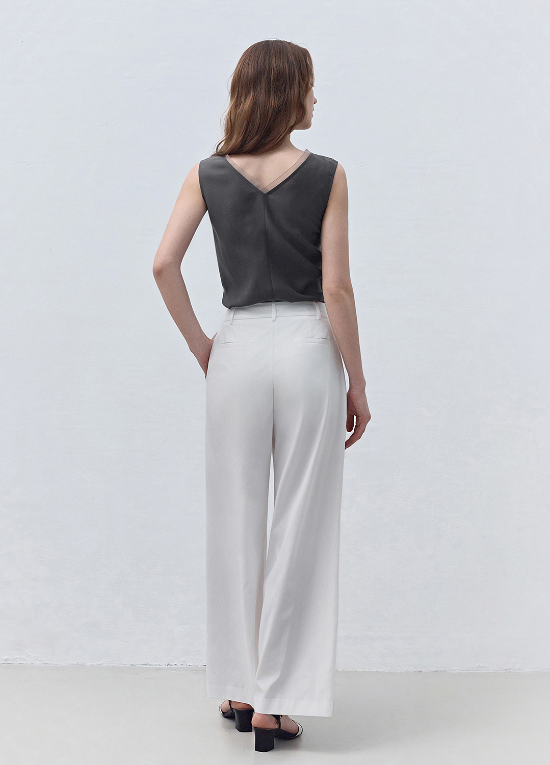 [Exclusive]쿨 텍스처 와이드 팬츠_WHITE_19
