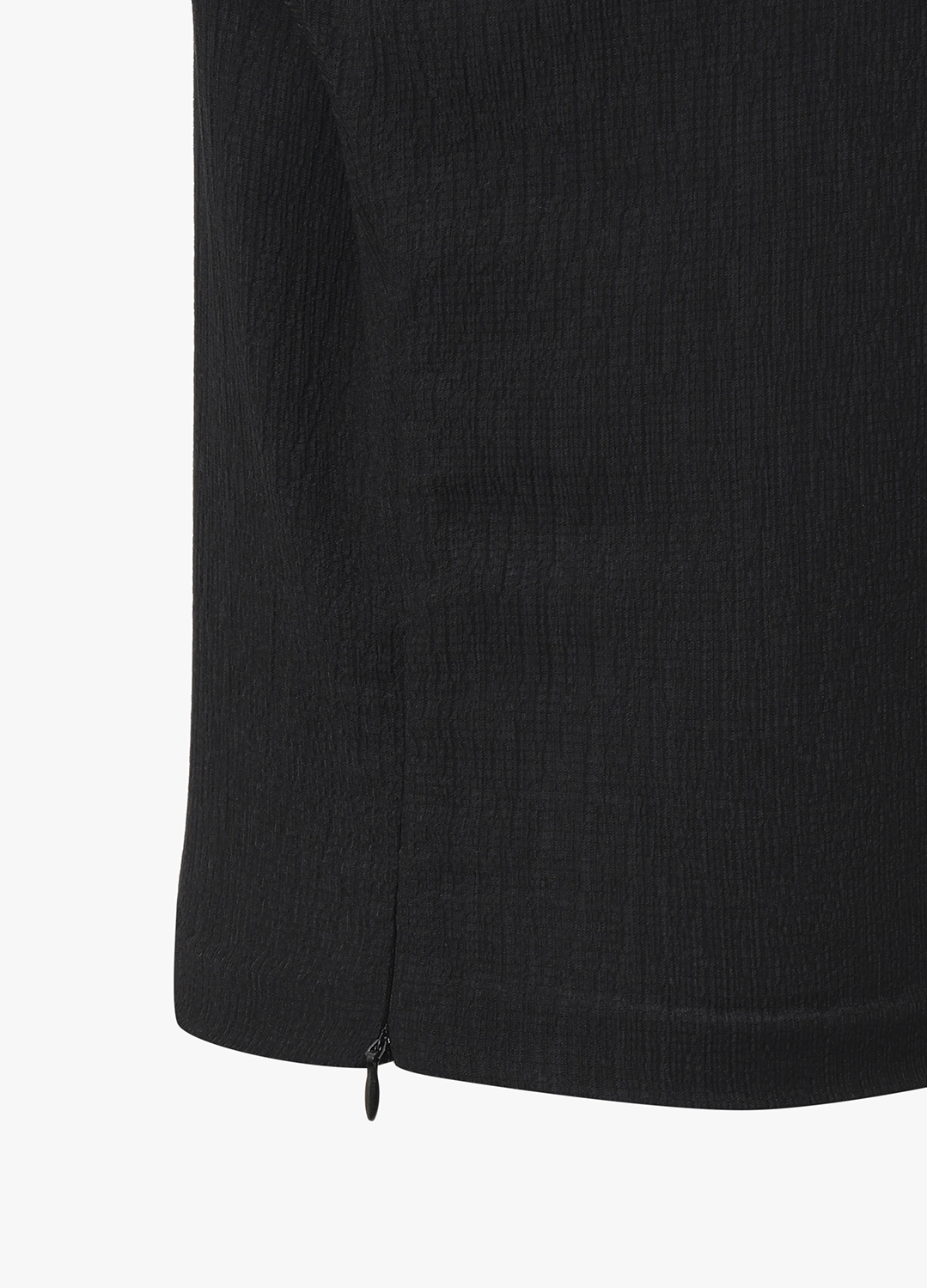 [Exclusive]플리츠 모크넥 블라우스_STRONG BLACK_30