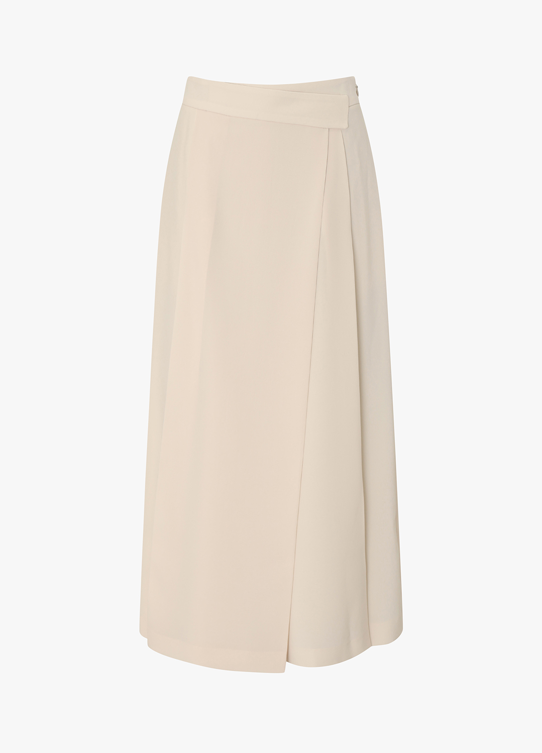 A라인 턱 디테일 와이드 팬츠_LIGHT BEIGE_7