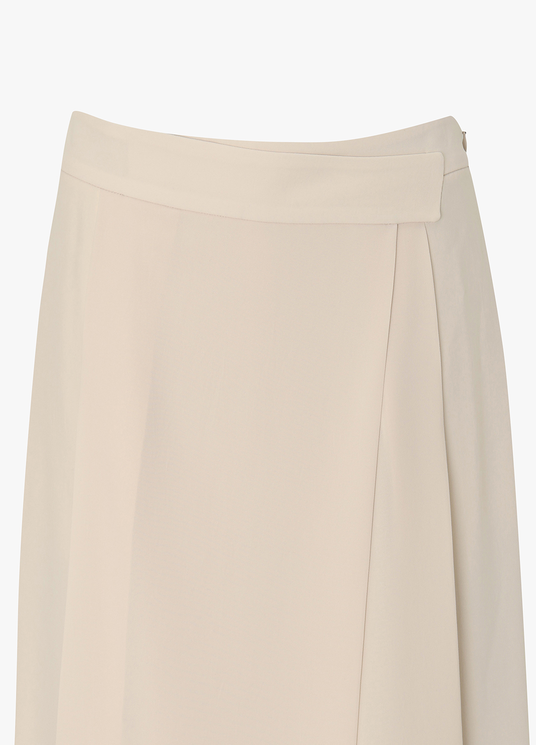 A라인 턱 디테일 와이드 팬츠_LIGHT BEIGE_9