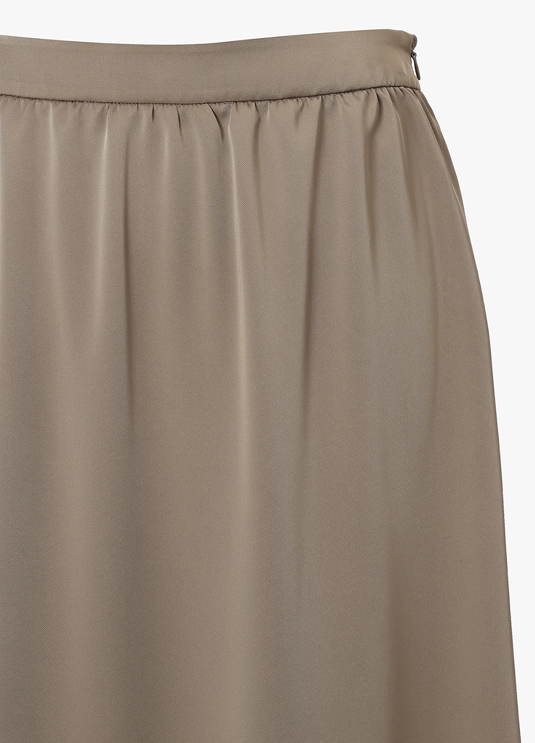 언발란스 플레어 스커트_KHAKI BEIGE_7