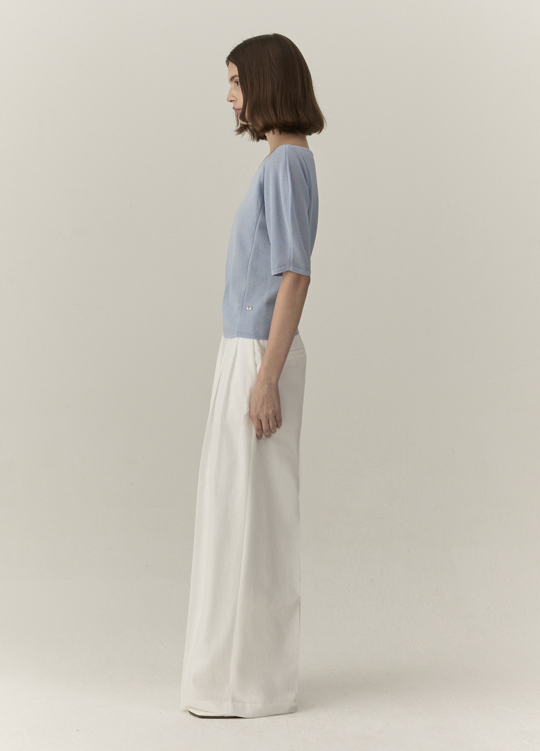 스트레이트 핏 팬츠_WHITE_10
