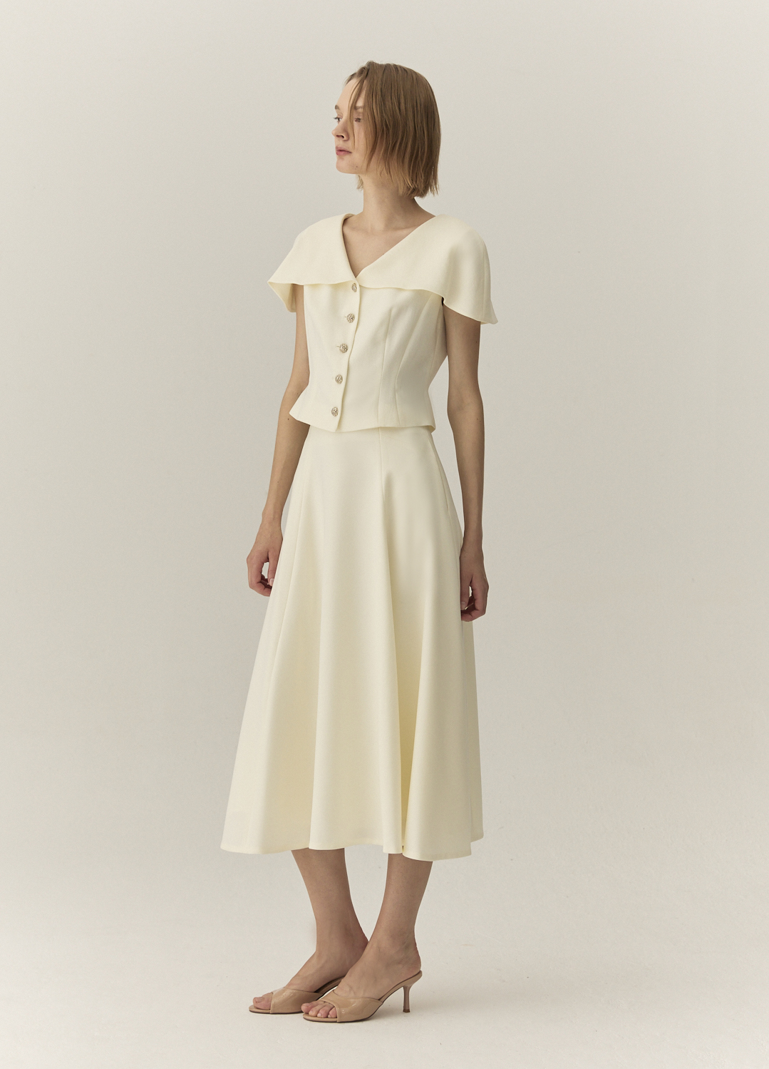 A라인 롱 스커트_LIGHT YELLOW_8