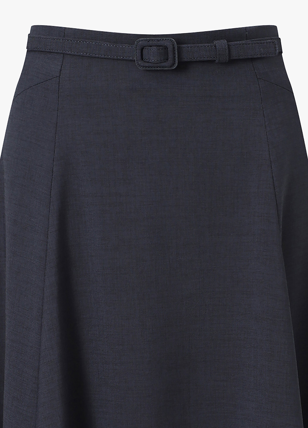 A라인 롱 스커트_DARK NAVY_7