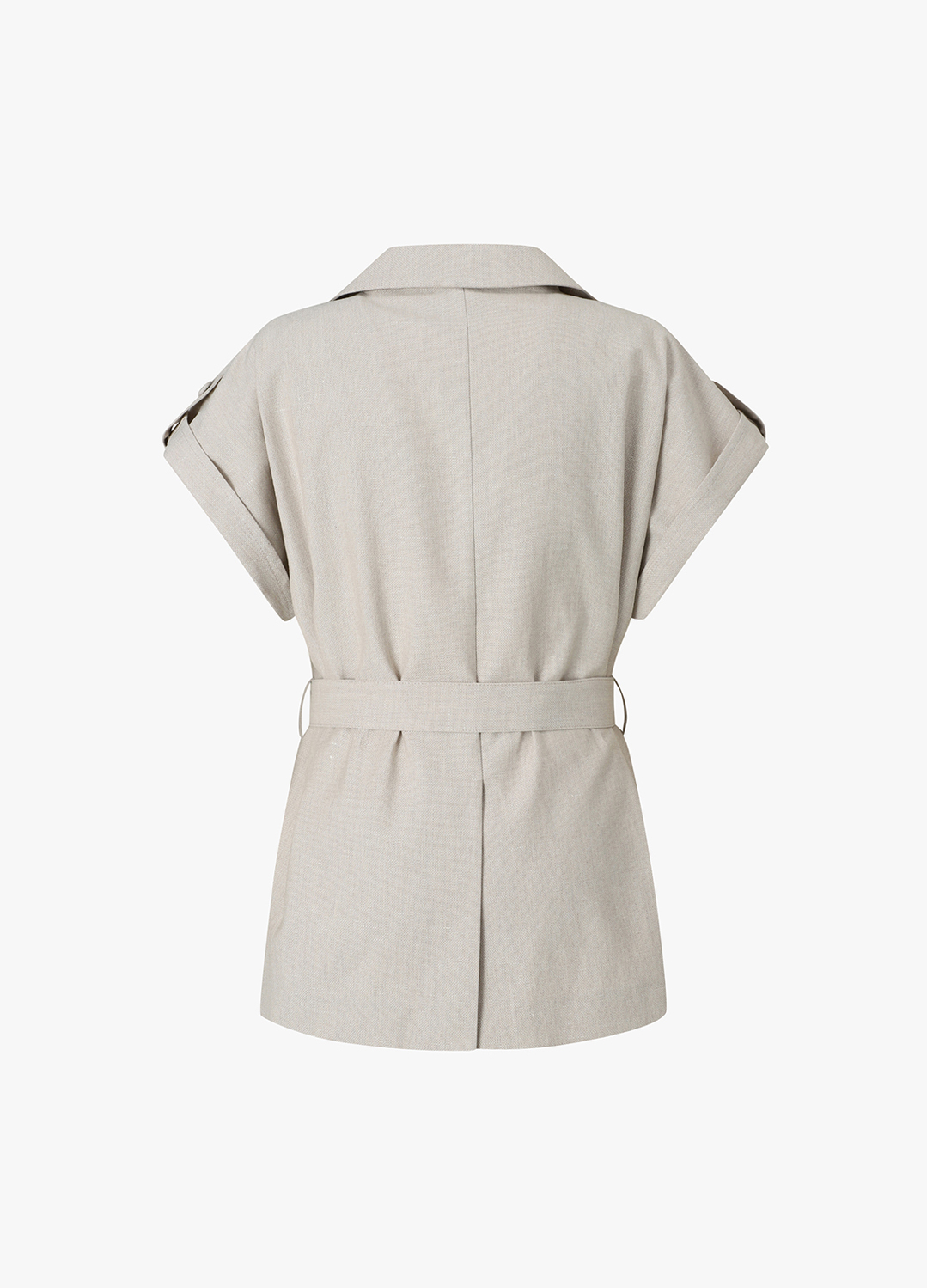 클래식 테일러드 칼라 자켓_LIGHT BEIGE_10