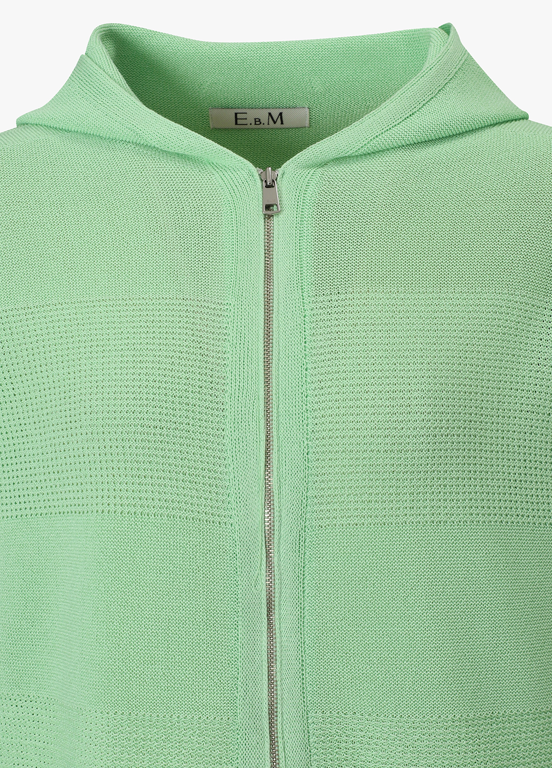 [시즌오프]크롭 니트 집업 가디건_LIGHT GREEN_14