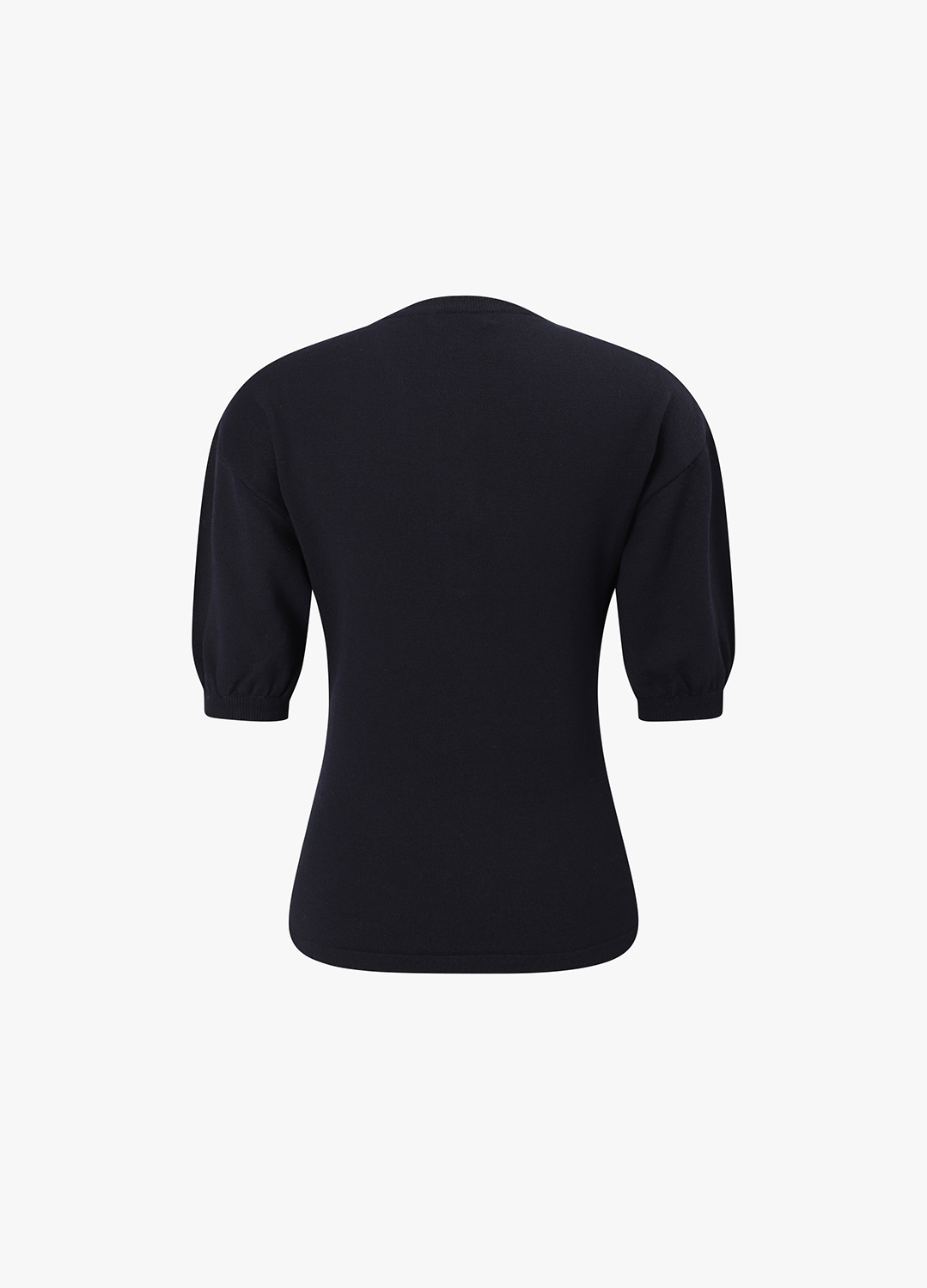 [시즌오프]클래식 하프 슬리브 니트_DARK NAVY_14