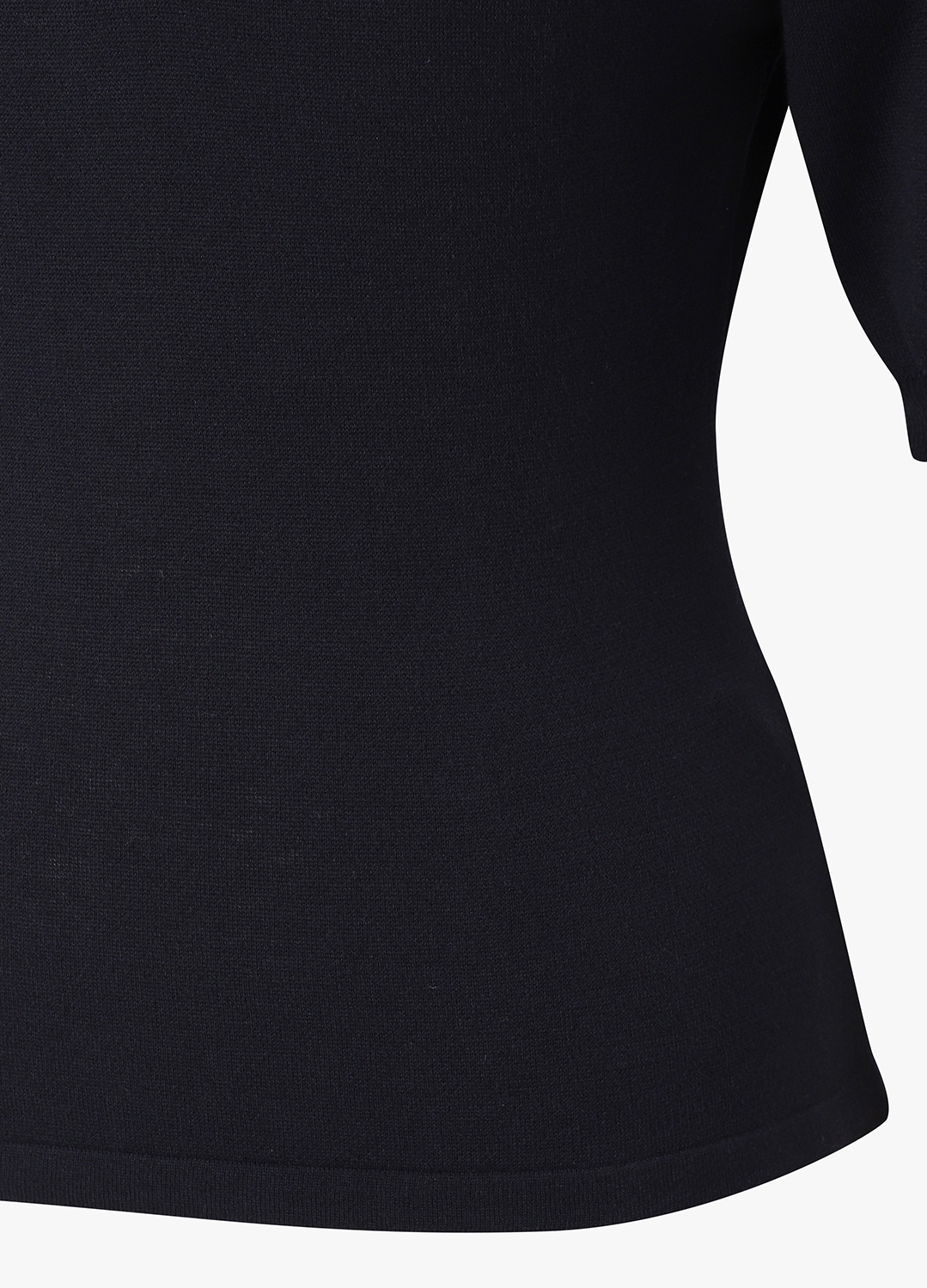 [시즌오프]클래식 하프 슬리브 니트_DARK NAVY_16