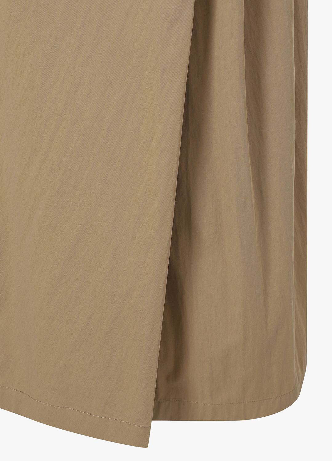 [시즌오프]사이드 랩 A라인 스커트_BEIGE_15