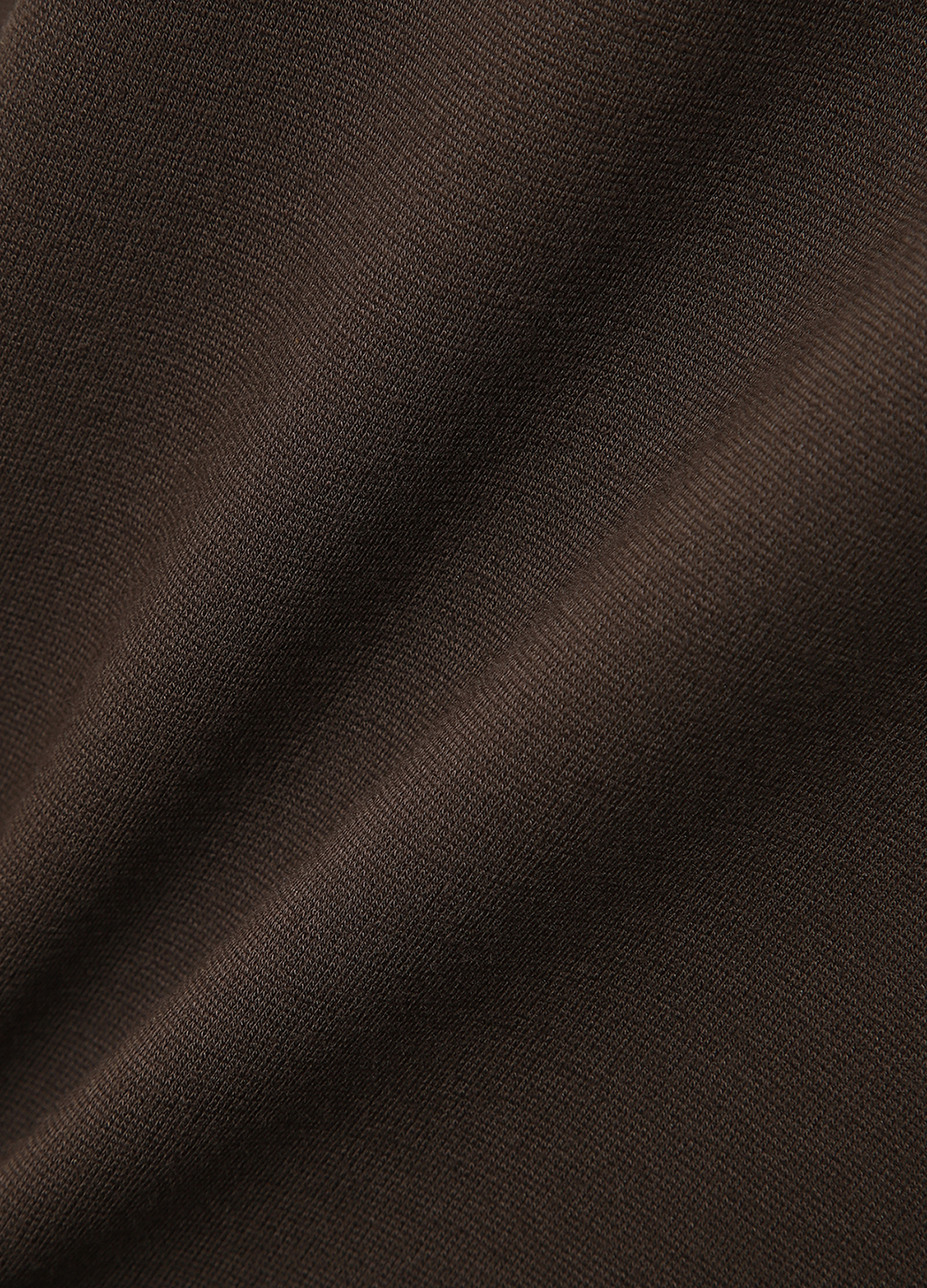 [시즌오프]드레이프 셔링 저지 원피스_DARK BROWN_17