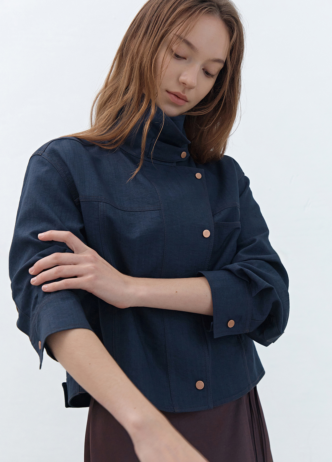 데님 라이크 하이넥자켓_INDIGO_5