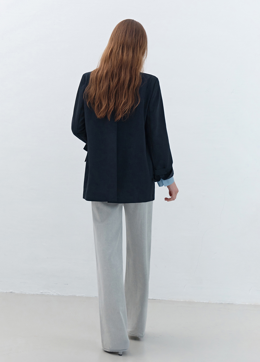 [7/28 순차배송]오버핏 싱글 테일러드 자켓_DARK NAVY_10