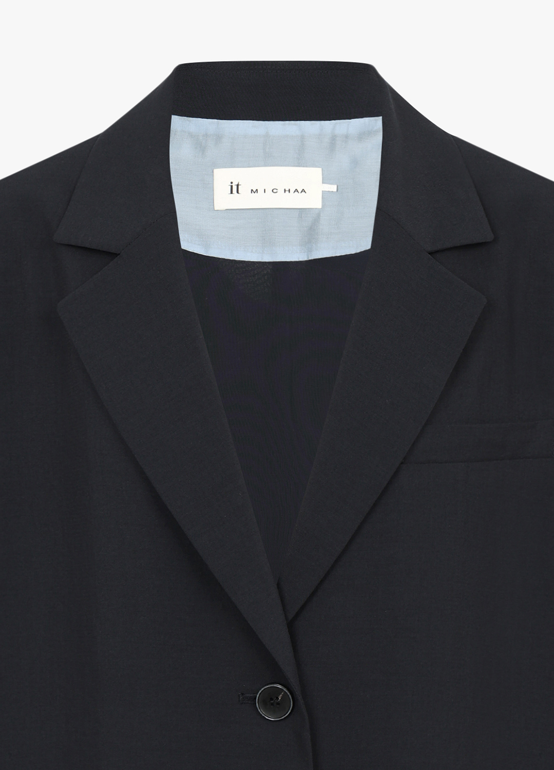 [7/28 순차배송]오버핏 싱글 테일러드 자켓_DARK NAVY_15