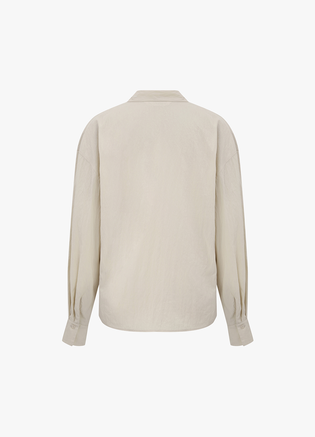 [Exclusive]카울넥 타이 블라우스_LIGHT BEIGE_6