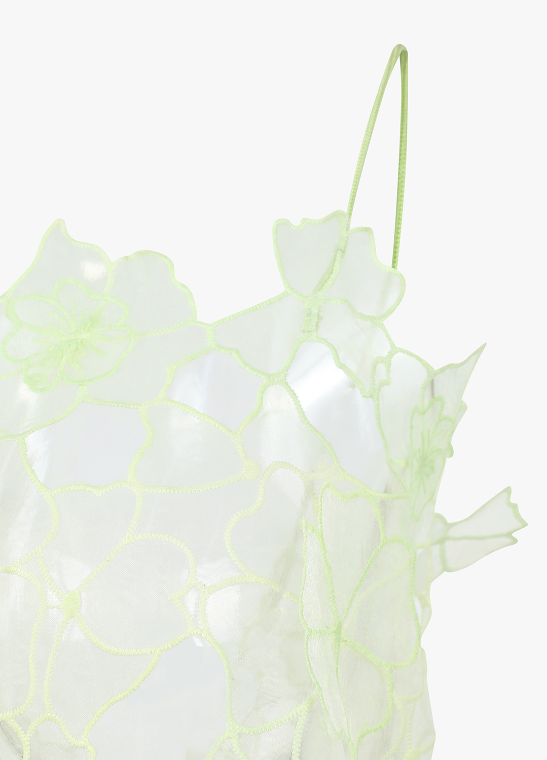 플라워 자수 레이어드 뷔스티에_LIGHT GREEN_12