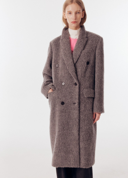 ALPACA BLEND DOUBLE COAT