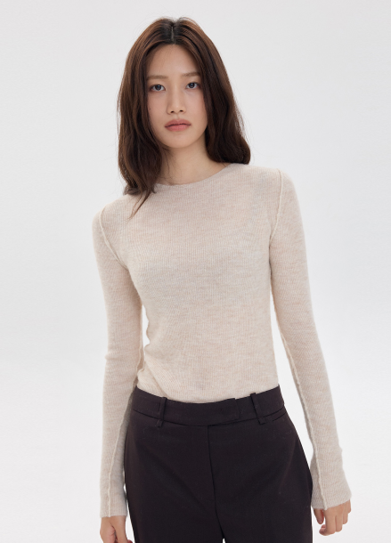 BUSTIER KNIT TOP