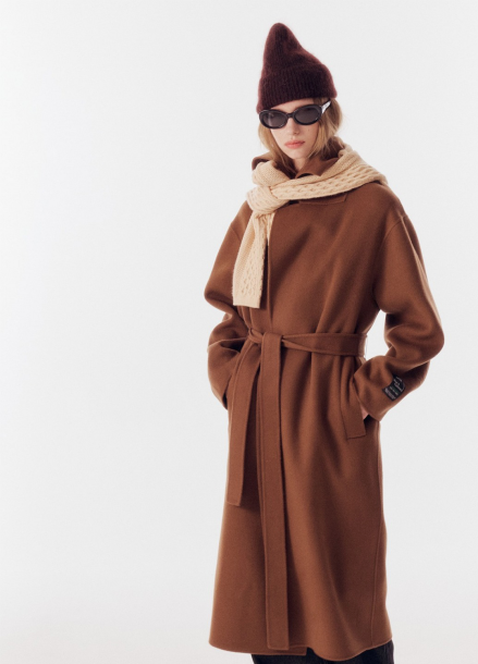 CASHMERE BLEND LONG COAT