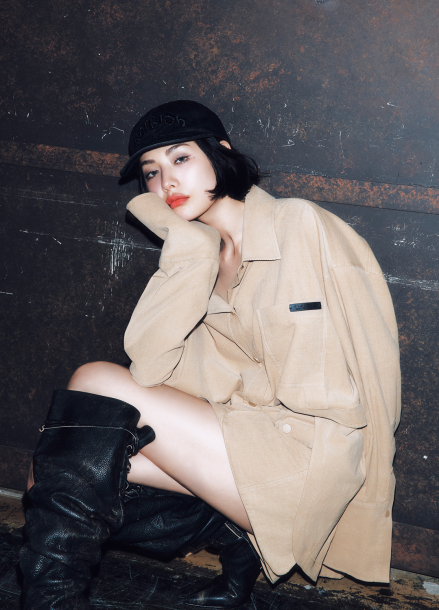 [프리오픈]빈티지 프린지 디테일 볼캡