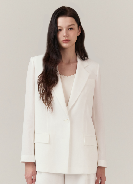 미샤 MICHAA 클래식 싱글 자켓 BLACK | SISUN.COM
