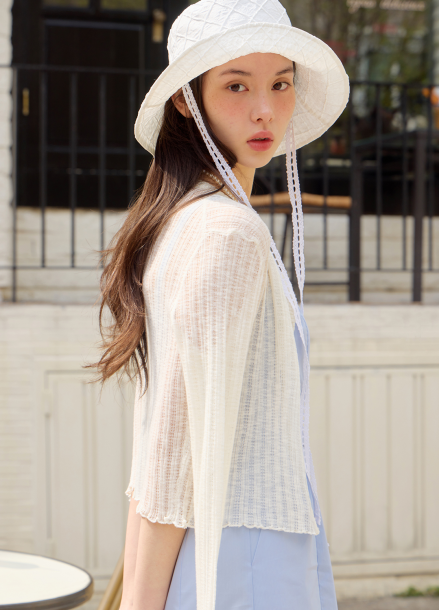[Exclusive]라운드넥 썸머 가디건