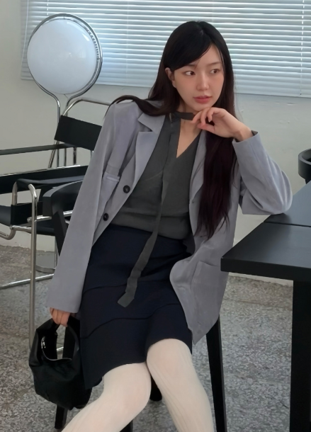 패널 플레어 스커트