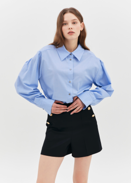 스탠카라 베이직 블라우스