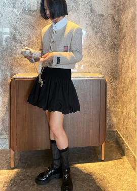 [SALE]멀티 컬러 트위드 크롭 자켓