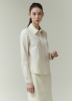 [시즌오프]라인 포인트 블라우스_LIGHT BEIGE_6