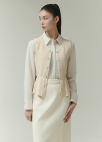 [시즌오프]라인 포인트 블라우스_LIGHT BEIGE_17