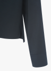 [잇미샤몰단독]포켓 레터링 포인트 크롭 셔츠_DARK NAVY_8