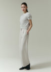 [Exclusive]원턱 와이드 팬츠_LIGHT GREY_6