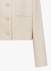 [시즌오프]스퀘어넥 크랍 트위드 자켓_LIGHT BEIGE_17