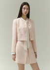 [시즌오프]칼라리스 크랍 트위드 자켓_LIGHT PINK_9
