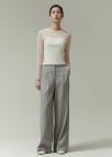 [시즌오프]스티치포인트 와이드 팬츠_LIGHT GREY_5