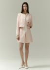 [시즌오프]플리츠 트위드 스커트_LIGHT PINK_10