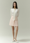 [시즌오프]플리츠 트위드 스커트_LIGHT PINK_11