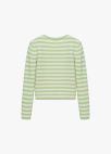 [시즌오프]스트라이프 가디건_LIGHT GREEN_6
