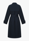 [Exclusive]스탠드 카라 싱글 트렌치_DARK NAVY_10