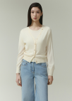 [시즌오프]텐셀 블랜드 브이넥 가디건_LIGHT BEIGE_13